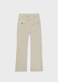 TWEEN CROPPED FRAYED HEM PANT