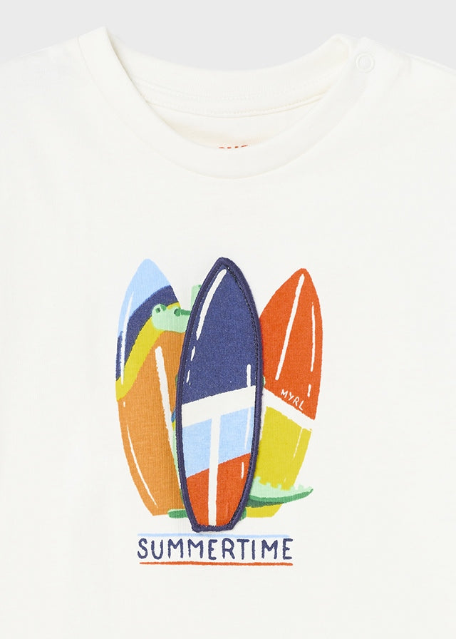 SUMMERTIME SURFBOARDS BOYS INTERACTIVE TEE