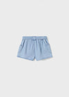 BABY GIRL CHAMBRAY SHORTS
