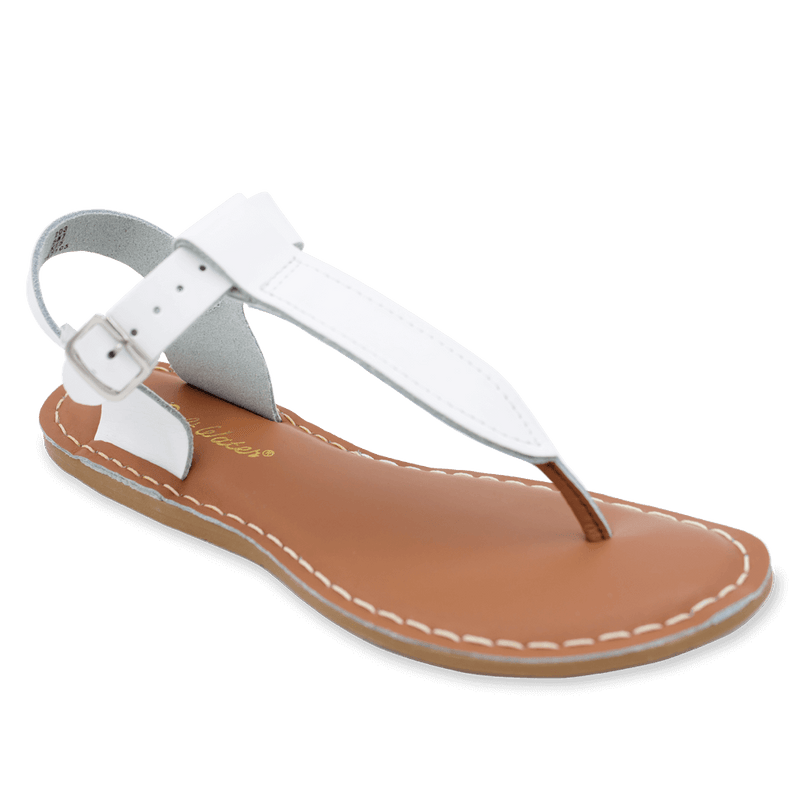 White Saltwater Thong Sandal