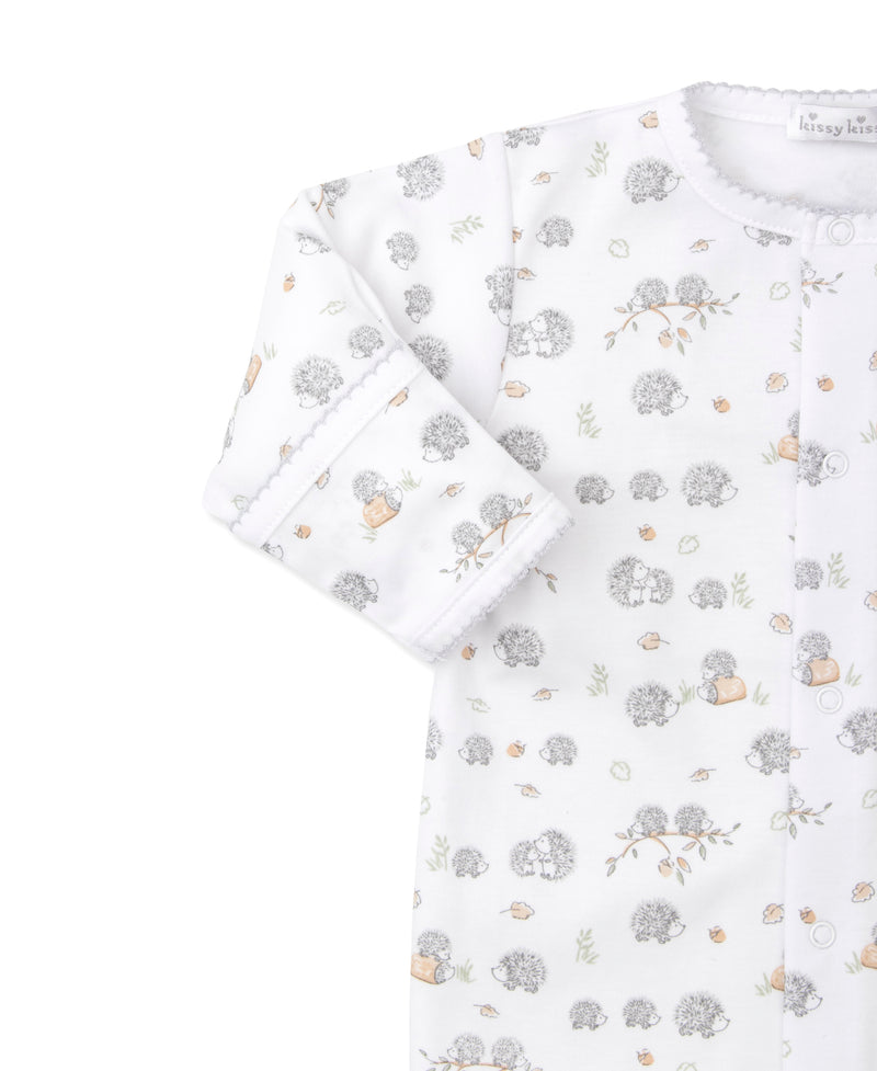 HEDGEHOGS FALL FLURRY PRINT FOOTIE