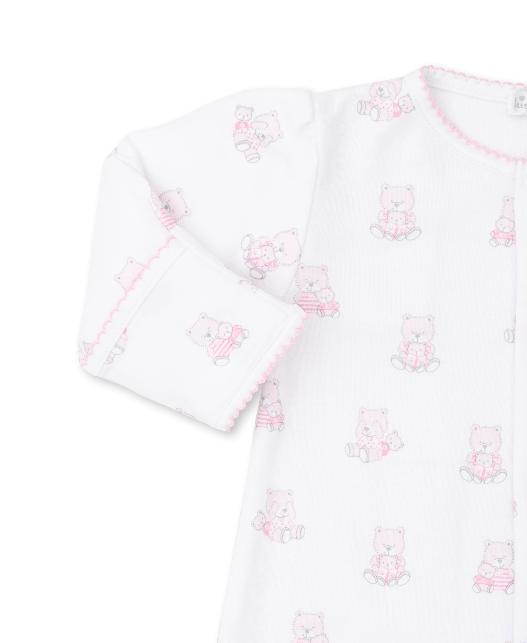 BEAR SNUGGLES PRINT PINK CONVERTER GOWN