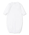 PIQUE TEDDY BEAR EMBROIDERED CONVERTER GOWN