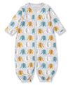 EDGY ELEPHANTS PRINT CONVERTER GOWN