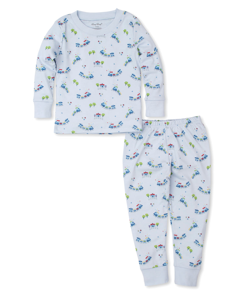 EAST BOUND TRAIN PAJAMA SET