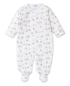 HEDGEHOGS FALL FLURRY PRINT FOOTIE
